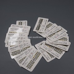 10 Packs Dental Orthodontic Metal Brackets Braces Mini/Standard 018/022Slot Hook