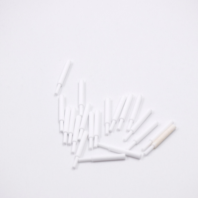 10 Pcs Dental High Quality Trays White Zirconia Porcelain Honeycomb Ceramic Pins