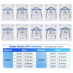 AZDENT Dental Orthodontic Brackets /Niti Arch Wire /Buccal Tube /Lingual Buttons