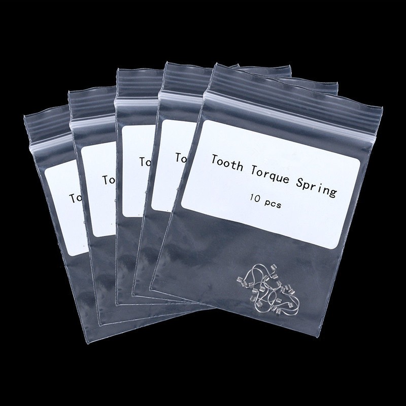 10 Pcs Dental Universal Ortho Anterior Teeth Torque 3 Types Rectangular Spring