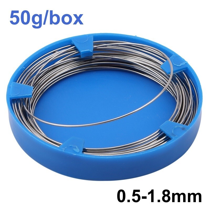 Dental Wires Dental Metal Line Stainless Steel Wire Round Orthodontic 50g/box