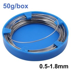 Dental Wires Dental Metal Line Stainless Steel Wire Round Orthodontic 50g/box