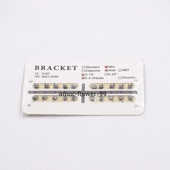 10 Packs Separable Dental Orthodontic Brackets Roth/MBT Mini/Standard 018/022