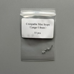 Dental Orthodontic Crimpable Hook Stop tube Mini Stops Bracket Stopper 0.5/0.8mm