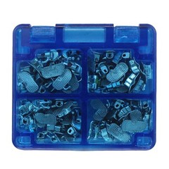 Dental Orthodontic Buccal Tubes 1st 2nd Molar Brackets Roth MBT 0.022 20 Sets 3G