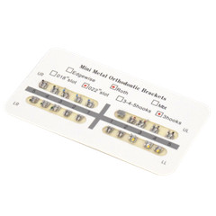 Dental Orthodontic Bracket Brace MIM Monoblock Mini Standard MBT 022/018 Hook