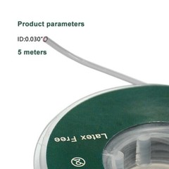 Dental Orthodontic Archwire Sleeve Elastic Protective Tube Soft Bumper Grey
