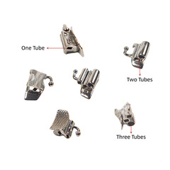 Dental Orthodontic Convertible Buccal Tubes Roth MBT 022 1st Molar Double 3 Tube
