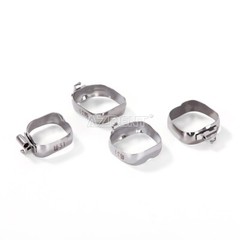 AZDENT Dental Ortho Metal Buccal Tube Bondable Roth MBT 1st 2nd Molar Non-conv