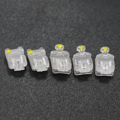 Orthodontic Self Ligating Braces Damon Clear Ceramic Brackets MBT 022 345 Hooks
