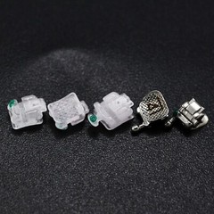 5 Kits Dental Damon Clear Brackets Orthodontic Self-ligating Ceramic MBT 022 345