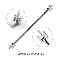 Dental Ortho Bracket Brace Locator Placement Positioner Adjustable Gauge Locator