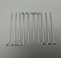 Dental Ortho Ball Retainer J Clasp Wire Oblique Clasps Bars Y-Type Scheu Style