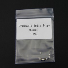 20 Packs Dental Stainless Steel Orthodontic Crimpable Hook Stops General Type