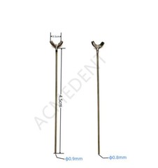 Dental Ball Retainer J Clasp Oblique Clasps Bars 0.9/0.8 Y-Type Fit Scheu