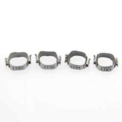 GAC Type Dental Orthodontic Conv Buccal Tube Molar Band + Lingual Sheath MBT 022