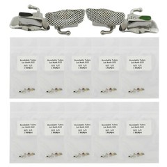 Dental Orthodontic Buccal Tubes 1st 2nd Molar Roth MBT Slot 022 Bondable