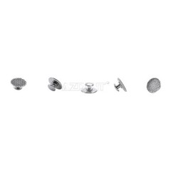 AZDENT Dental Orthodontic Lingual Buttons Bondable Round Split Mesh Base