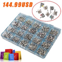 Metal Orthodontics Brackets Brace MINI Roth.022 345 Hooks with Mark Dentist