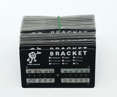 100Sets Dental Orthodontic Metal Brackets Mini Roth 022 Slot 345 hooks Mesh Base