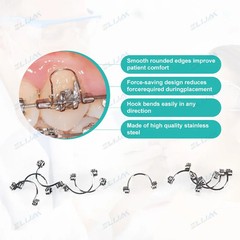 Dental Ortho Torquing Torque Spring Rectangular Anterior Teeth Arch Wire Springs