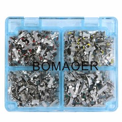 50sets dental orthodontic buccal tube 0.022 1st molar Roth weldable conv sgl