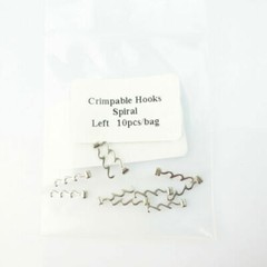 Dental Orthodontic Crimpable Hook Curve/Cross/Sliding/Double Tube/Stop Type 10PC