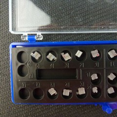 20XDental Mini Ceramic Brackets Roth/MBT 022 3/345Hooks Orthodontic Clear Braces