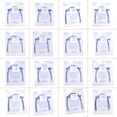 10Pcs/pack AZDENT Dental Ortho Arch Wires Stainless Steel Natural Rectangular
