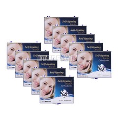 ETERFANT Dental Ortho Metal Bracket Braces Self-Ligating Roth 022 345Hooks+Tool