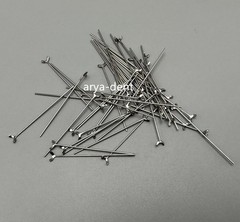 10pcs Dental Ball Retainer J Clasp Wire Oblique Clasps Bars Y-Type Scheu Style