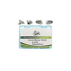 50 Set Dental Orthodontic Buccal Tubes 1st 2nd Molar MBT Roth Buccal Tube HOT