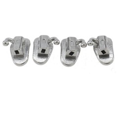 USA Dental Orthodontic Buccal Tubes MBT Roth 022 1st 2nd Molar Bondable Single