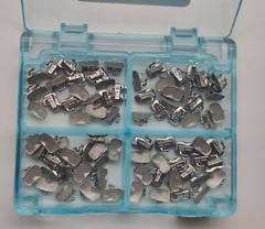 20Sets/Box Dental Buccal Tubes Non-cov Mesh Base 1st 2bd Molar 022 Roth/MBT Mesh