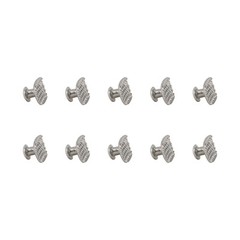 Dental High Quality Stainless Steel Lingual Button Bondable Elliptical Mesh Base