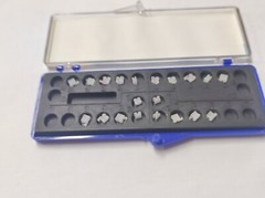 2 Packs Dental Braces Ceramic Brackets 022 MBT 345 Hooks 20pcs/set