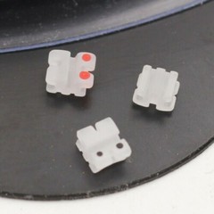 10 X Dental Orthodontics Ceramic Brackets Braces 5/5 MBT .022 3 4 5 hooks