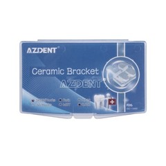 AZDENT Dental Orthodontic Ceramic Brackets Braces Roth.022 Hooks 3-4-5 Marked