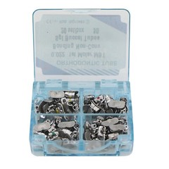 Dental Orthodontic Buccal Tubes 1st 2nd Molar Brackets Roth MBT 0.022 20 Sets 3G