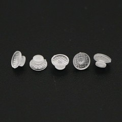 3 Type Dental Ortho Clear Ceramic Lingual Button for Bondable Round /Rectangular
