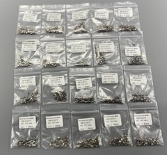 100 Pcs Dental Orthodontic Metal Brackets Mini Roth 022 345 Hooks Braces In Bulk