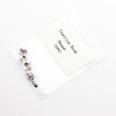 10 Pcs Dental Orthodontic Traction Hook Bondable 3mm Round Type Caplin Hooks