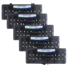 5XDental orthodontic Alexander bracket brace 018 345 with hooks FDA CE certified