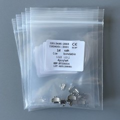 10Sets Dental Orthodontic Buccal Tubes 1st Roth 022 U2/L1 Molar Cov Bondable