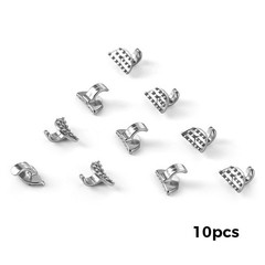 MacDent Dental Orthodontic Lingual Buttons Bondable Round /Rectangular Base