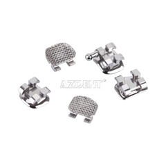 20pcs Dental Orthodontic Brackets Braces Mini Edgewise 022 Hooks 3 Metal AZDENT