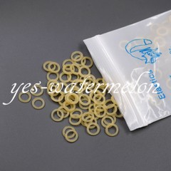 50 Packs Dental Clear 1/4 5.0 Oz Orthodontic Latex Elastic Braces Rubber Bands