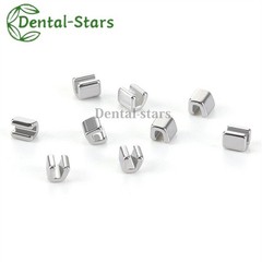 Dental Orthodontic Stainless Steel Crimpable Hook Metal Stops Type for Arch Wire