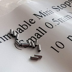 100Pcs Dental Orthodontic Mini Stop Stoppers Round-Seal Crimpable Hook 0.5/0.8mm