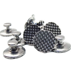 Dental Lingual Buttons Orthodontic Bondable Round/Rectangular Mesh Base